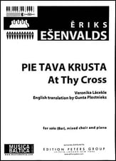 At Thy Cross SATB choral sheet music cover